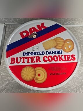 DAK Butter Cookie Tin